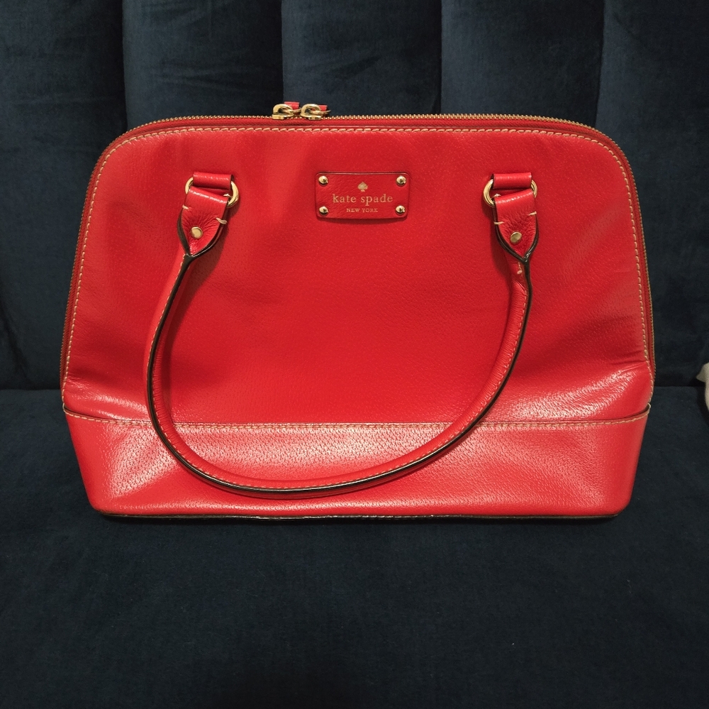 Kate Spade red shoulder bag